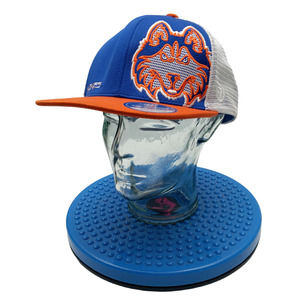 Top of the World, Rare White Mesh Truckers Huskies Snapback, Orange & Blue